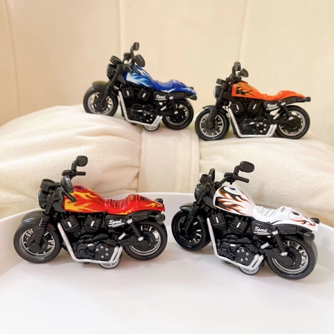 Mini Alloy Toy Car Model Pull Back Motorcycle Keychain For Kids Cartoon Dinosaur Vehicle Pendant Bag Accessory Party Favor