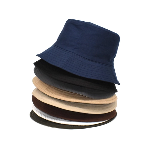 Chapeau Bob Réversible Double Face pour Femme Couleur Unie Polyester Protection Solaire Pliable Décontracté Unisexe