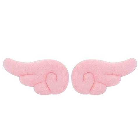 Plush Fabric Angel Wings Diy Accessories Ultrasonic Soft Mini Wings For Clothing Hair Decor Craft Material