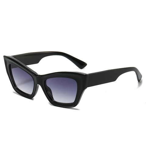 Cat Eye Sunglasses Trendy Fashion PC Material Frame UV400 Protection Retro Square Eyewear For Women Men