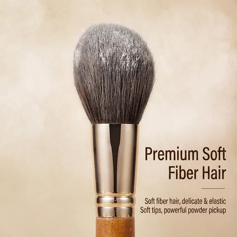 Mini Brochas De Maquillaje Portátiles Herramientas Cosméticas De Viaje Profesionales Mango De Madera Fibra Sintética Cerdas Suaves Con Bolsa