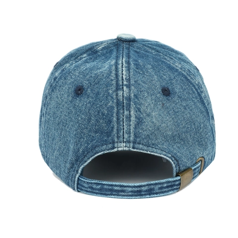 Casquette De Baseball En Jean Lavé Coton Distressed Vintage Casual Ajustable Chapeau De Soleil Pour Hommes Et Femmes