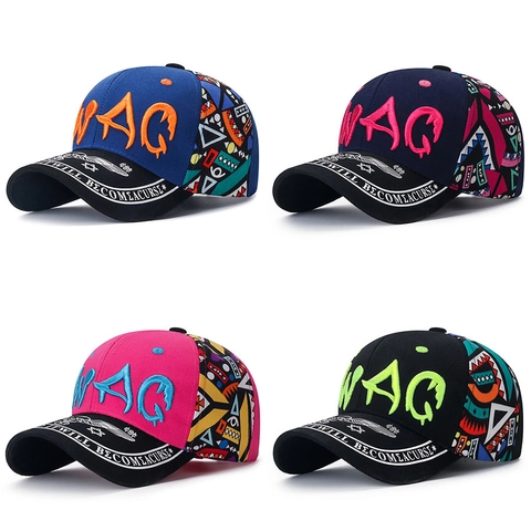 Trend Swag Buchstabe 3D Gestickte Baseballkappe Für Herren Damen Acryl Geometrisches Patchwork Verstellbar Sonnenschutz Hip Hop Hut