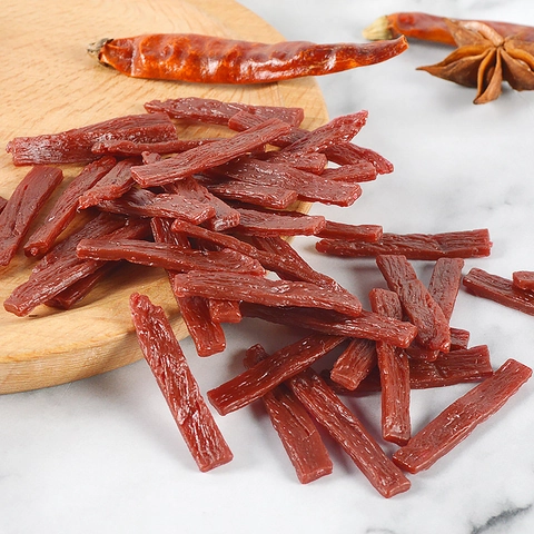 Realistic Miniature Beef Jerky Simulation Food Model PVC Dollhouse DIY Accessories Photography Props