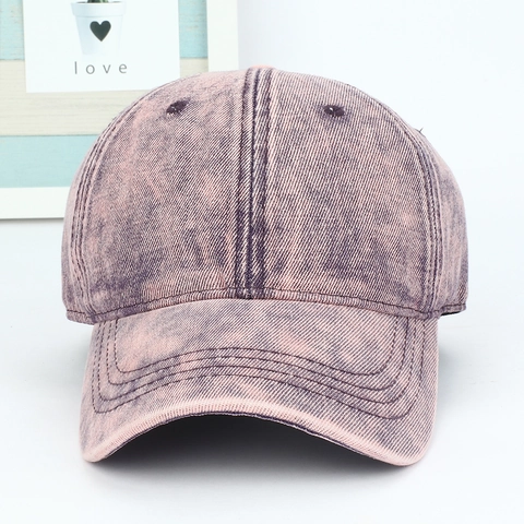 Cappello Da Baseball In Denim Lavato 100% Cotone Vintage Regolabile Cappello Parasole Per Uomo Donna