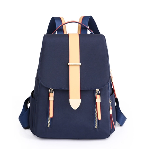 Sac À Dos Mode Femme Tissu Oxford Grande Capacité Sac Voyage Décontracté Avec Plusieurs Poches Design Antivol Style Corέen