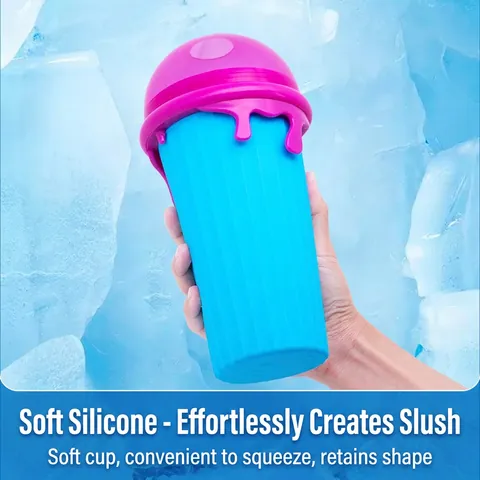 Bicchiere Per Granite Raffreddamento A Pressione Magia Bottiglia Surgelata Silicone PP EVA Materiali Fai Da Te Frullati Portatile Drinkware Estate