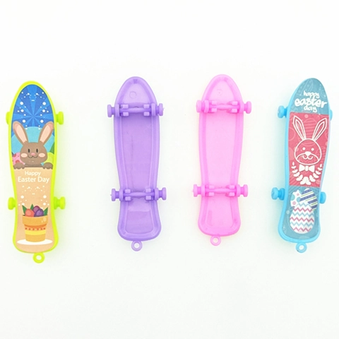 Mini Finger Skateboards Plastic Novelty Desktop Game Toys Christmas Halloween Easter Creative Party Favors Fidget