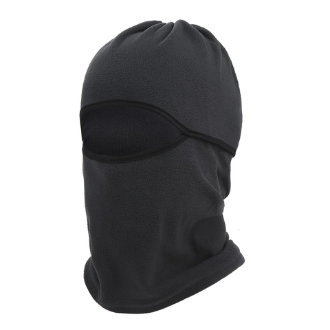 Passamontagna In Pile Invernale Maschera Facciale Termica Antivento Per Ciclismo All'Aperto Sci Uomo Donna Scaldacollo