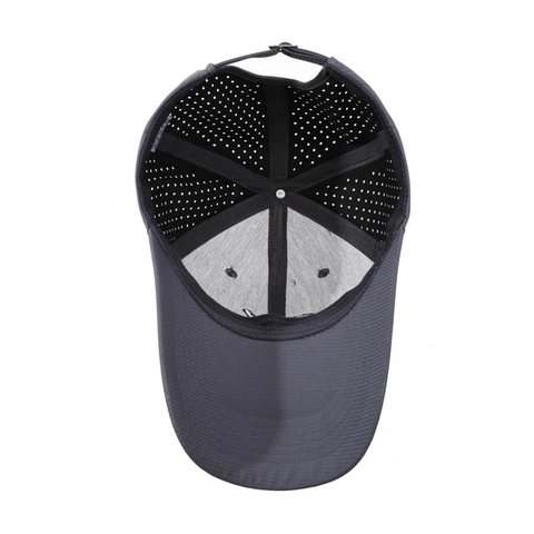 Cappello Da Baseball Traspirante Mesh Perforato Al Laser Asciugatura Rapida Protezione Solare Sport All'aperto Regolabile
