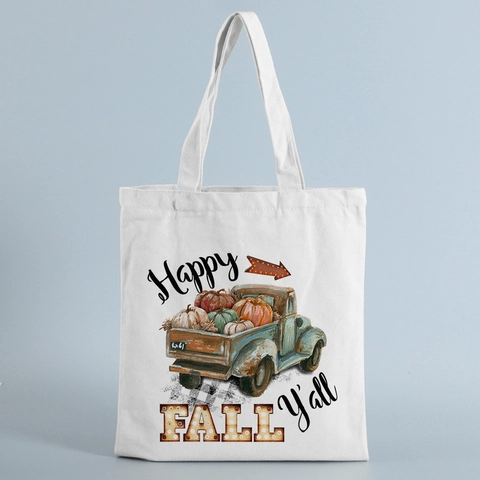 Halloween Kürbis Druck Canvas Tote Bag Spooky Mama Herbst Muster Damen Lässig Einkaufstasche Wiederverwendbarer Stoff