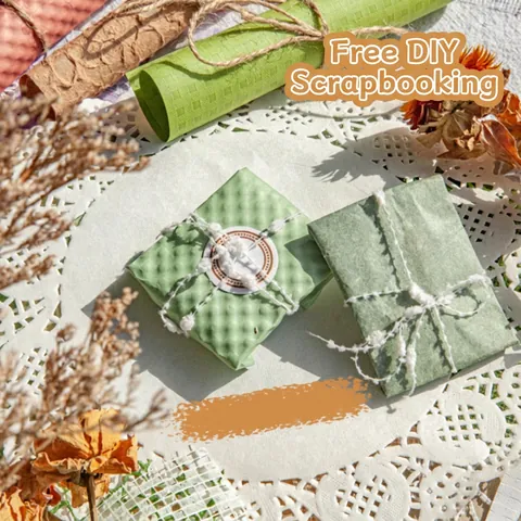Vintage Scrapbooking Material Paper Lace Mesh Mixed Textured Decorative Paper For Journaling DIY Art Craft Retro Style