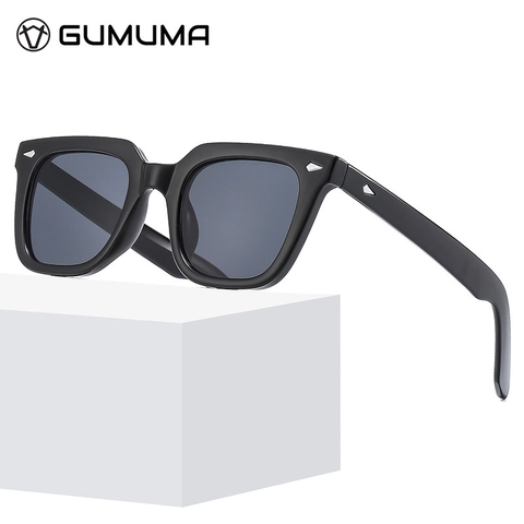 Gafas De Sol Cuadradas Retro Protección UV400 Moda Montura PC Lentes Teñidas Para Hombres Y Mujeres Conducción Viaje