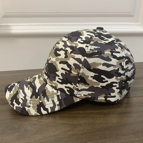 Berretto Da Baseball Mimetico In Cotone Tattico Militare Sport All'aperto Cappello Regolabile Per Uomini Donne