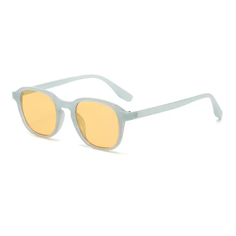 Retro Rundrahmen Sonnenbrille Für Damen Und Herren Polarisiert UV400 Schutz Mode Streetwear Outdoor Fahren Brillen