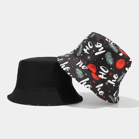Damen Herren Outdoor Sonnenschutz Fischerhut Modisch Bedruckt Doppelseitig Tragbar Sonnenhut Lässig Anglerhut Polyester Kappe