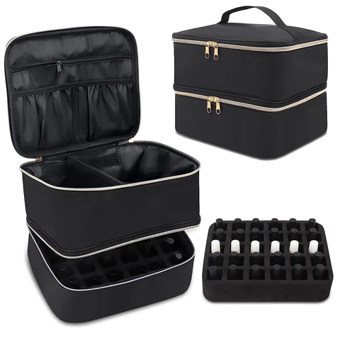 Casual Effen Kleur Nylon Opbergtas Make-uptassen