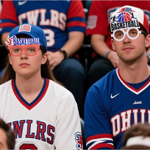 Basketball Theme Party Glasses Novelty Sports Match Decorative Fan Cheering Photo Props Plastic Frame For Party Event Adults Fans