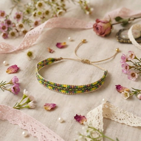 Bohemienne Handgewebte Seed Bead Armband Verstellbare Bunte Kordel Freundschaftsschmuck Unisex Modeaccessoire
