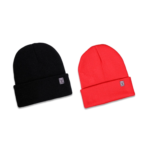 Berretto In Maglia Acrilico Caldo Inverno Natale Motivo Renna Risvolto Morbido Copricapo Da Donna