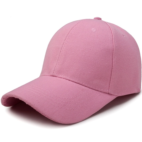 Klassische Einfarbige Baseballkappe Schlicht Verstellbar Outdoor Sonnenschutz Polyester Baumwolle Hut Herren Damen