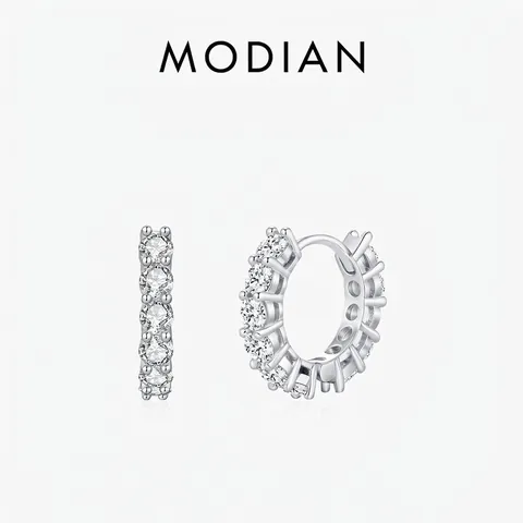 Pendientes De Aro De Moissanita Plata De Ley 925 Corte Brillante Redondo Color D VVS1 Joyas Elegantes Para Mujeres