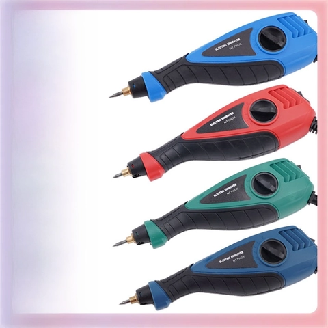 Máquina De Grabado Eléctrico De Bloque De Color Básico De Plástico De 1 Pieza