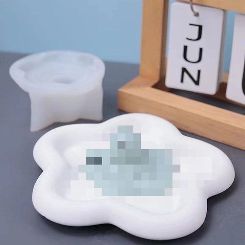 Melting Snowman Silicone Mold Christmas DIY Baking Tool For Fondant Chocolate Cake Candle Soap Making White