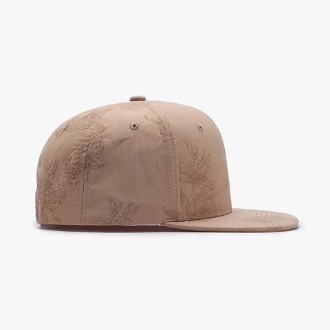 Baseball Cap Floral Jacquard Flache Krempe Snapback Hut Verstellbar Baumwolle Mode Streetwear Hip Hop Unisex