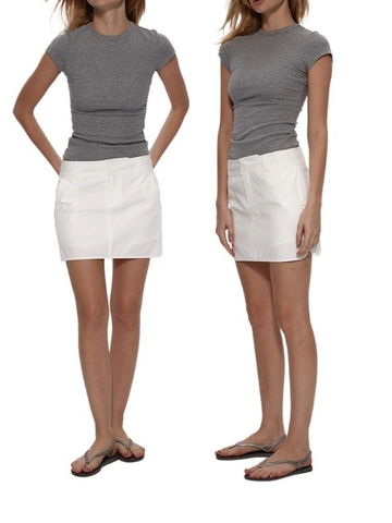 Women Crew Neck Short Sleeve T-Shirt Slim Fit Ribbed Knit Viscose Spandex Modal Solid Color Sexy Basic Top