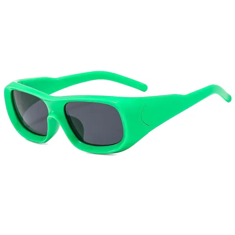 Retro Square Sunglasses UV400 Protection Polycarbonate Frame Acrylic Lens Fashion Outdoor Eyewear For Men Women