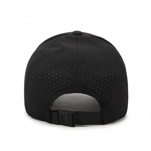 Lightweight Quick Dry Baseball Cap Breathable Laser Perforated Outdoor Sports Adjustable Sun Hat For Men Women