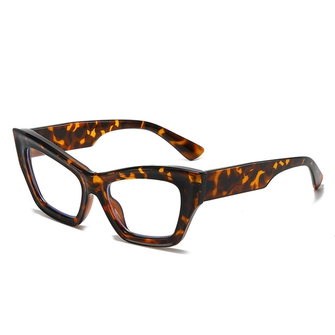 Cat Eye Sunglasses Trendy Fashion PC Material Frame UV400 Protection Retro Square Eyewear For Women Men