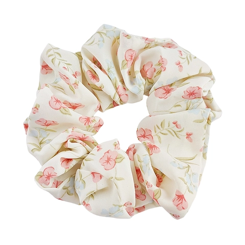 Elastici per Capelli in Organza a Fiori Scrunchie ad Alta Elasticità per Donna Coda di Cavallo Accessori Capelli