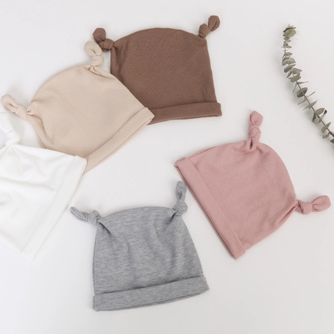 Cute Christmas Antler Baby Beanie Soft Ribbed Knit Hat For Infants Toddlers Autumn Winter Head Protection Fetal Cap Headwear