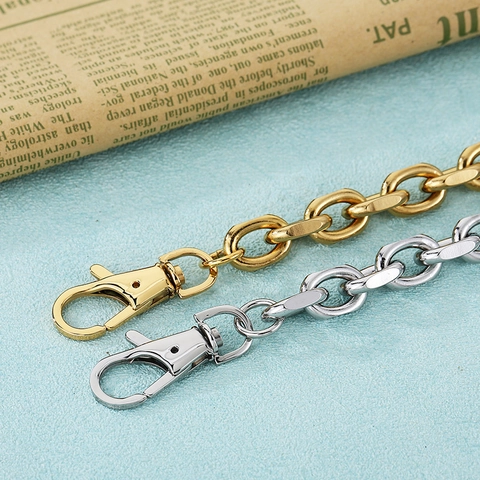 Pulsera De Cadena De Acero Inoxidable Con Cierre De Langosta Giratorio Cadena Gruesa En O Joyería Minimalista