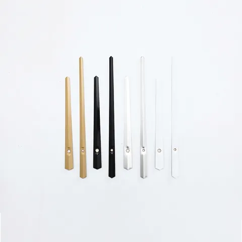 Quartz Clock Hands Replacement Aluminum Metal Hour Minute Needle DIY Wall Clock Repair Parts Modern Minimalist