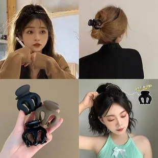 Molla per Capelli in Acrilico Grande Opaca Clip per Capelli Antiscivolo Accessori per lo Styling per Uso Quotidiano