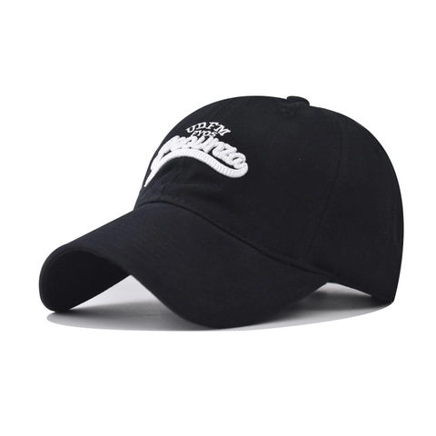 Cappellino Da Baseball In Cotone Lavato Con Ricamo Lettere 3D Fibbia In Metallo Regolabile Cappello Da Sole Casual