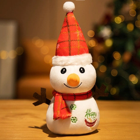 Giocattoli Di Peluche Di Natale Babbo Natale Renna Pupazzo Di Neve Bambole Decorazione Casa Vacanze Regali Festivi Per Bambini