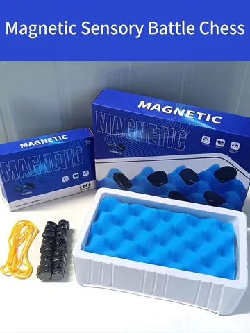 Magnetisch Effect Schaak Strategisch Bordspel Met Magneetstenen Voor Educatieve Logische Training En Familie Interactie Draagbaar Bureau Speelgoed