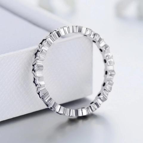 Anello In Argento Sterling 925 Per Donna Zirconia Infinito Cuore Stella Corona Gioielli Minimalisti Regalo Per Festa Uso Quotidiano
