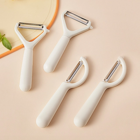 Multifunctional Fruit Vegetable Peeler Stainless Steel Blade Ergonomic Handle With Bud Remover Kitchen Gadget For Potato Apple