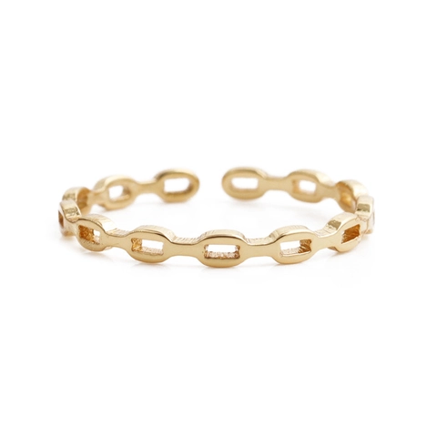 Unendlichkeitssymbol Ring Kupfer Gold Hohl Geometrisch Verstellbar Offen Modeschmuck Für Damen