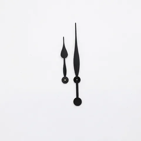 Lancette Orologio Alluminio Metallo Movimento Quarzo Sostituzione DIY Riparazione Orologio Da Parete Puntatori Minimalista 1059