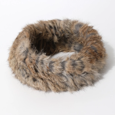 Fascia Per Capelli E Scaldacollo In Ecopelliccia Fascia Elastica Larga In Peluche Accessorio Moda Invernale Per Donna