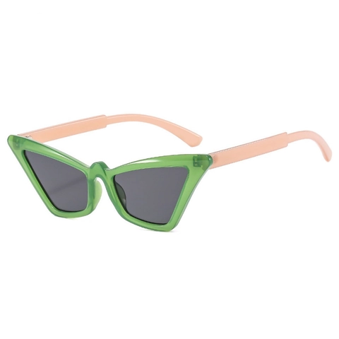 Occhiali Da Sole Retro Occhio Di Gatto Cornice Piccola PC Protezione UV400 Moda Colore Caramella Per Donne