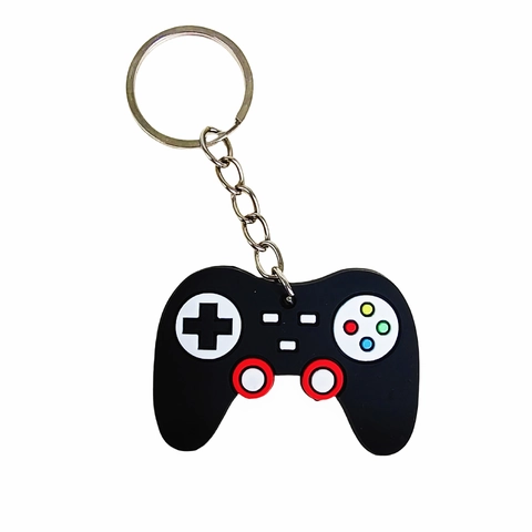 Portachiavi in PVC Creativo con Maniglia per Controller di Gioco Pendente a Forma di Console Joystick Mini Regalo per Giocatori Decorazione Zaino