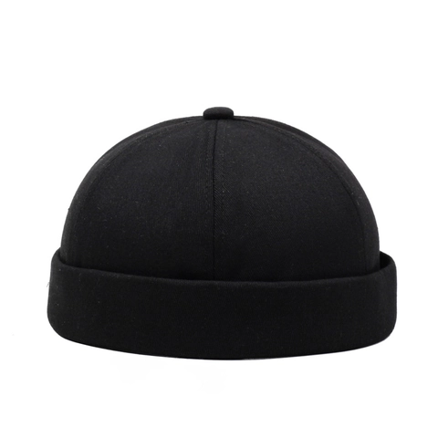 Berretto Docker Unisex In Cotone Retro Senza Tesa Regolabile Streetwear Hip Hop Miki Cappello Traspirante Protezione Solare