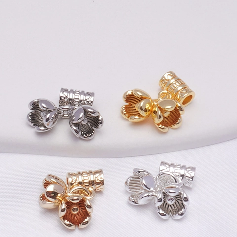 Lelietje Van Dalen Bloemenhangers Koper Verguld DIY Sieraden Maken Accessoires Armband Ketting Bevindingen Retro Elegant